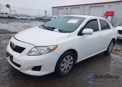 2009 Toyota Corolla Le from USA, damaged, VIN 1NXBU40E09Z122410